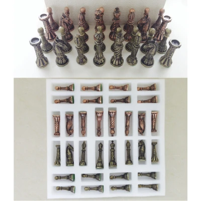 Шахматные фигуры Антикварные металл