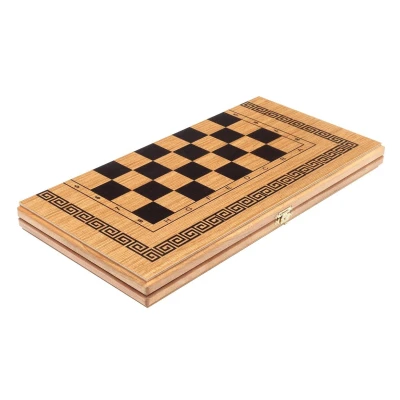 Шахматы-нарды-шашки классика средние подарочные