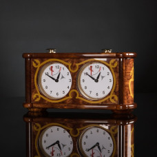 Шахматные часы в стиле барокко
