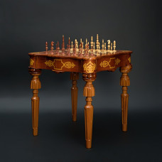 Шахматный стол в стиле барокко, Кадун