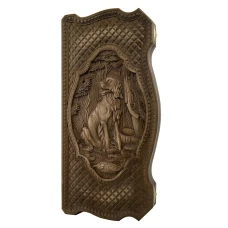 Нарды резные охотничья собака бук