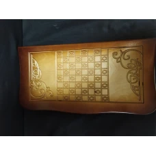 Нарды резные с рисунком Тигр