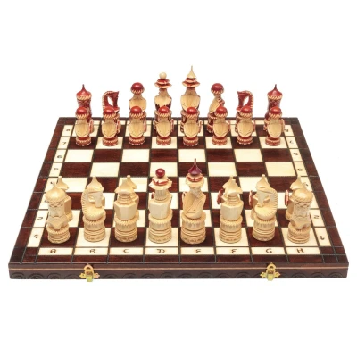 Шахматы резные Треугольники