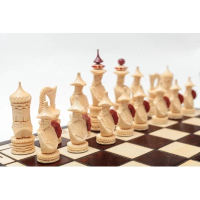 Шахматы резные Треугольники