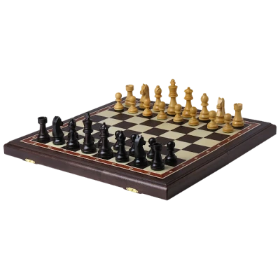Шахматы Дебют люкс венге средние