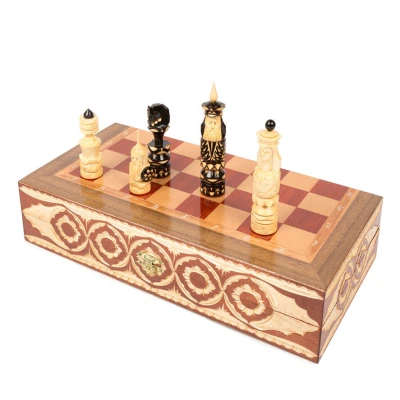 Шахматы резные Солдаты