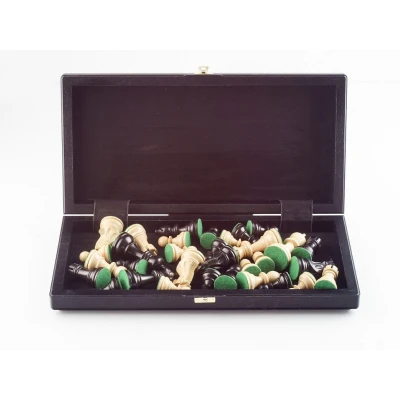 Шахматы Гамбит мореный дуб средние