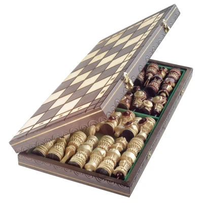 Шахматы резные Воины