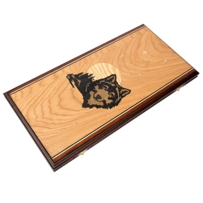 Нарды авторские Волк дуб