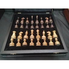 Шахматы карельская береза/моренный дуб