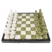 Шахматы змеевик мрамор 490х490 мм