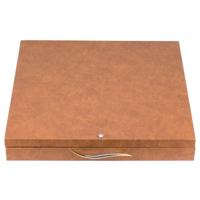 Шахматы змеевик мрамор 490х490 мм