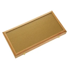 Нарды кожаные Золотые большие