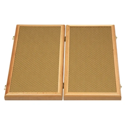 Нарды кожаные Золотые малые