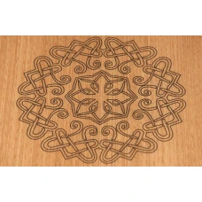 Нарды кожаные Золотые средние