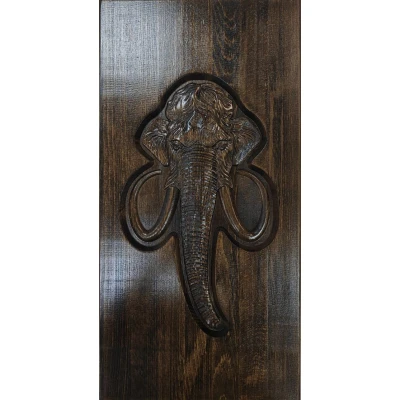 Нарды ручной работы из массива бука 60см Слон