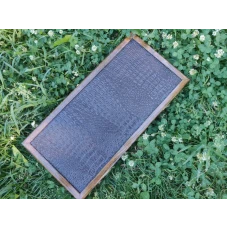 Нарды подарочные из дуба и экокожи 50 на 50 см