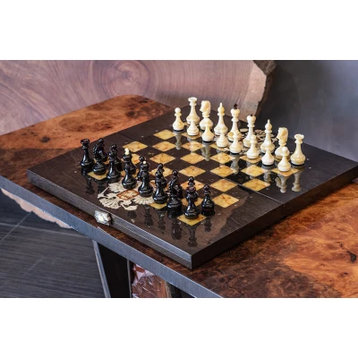 Шахматы янтарные Россия 