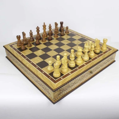 Шахматный ларец Nadir Lux темный