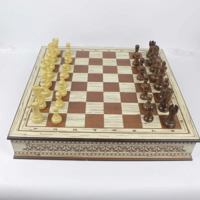 Шахматный ларец Nadir Lux ледяное дерево