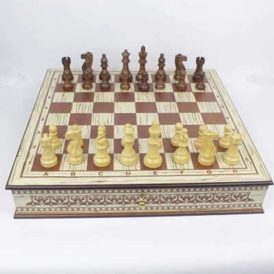 Шахматный ларец Nadir Lux ледяное дерево