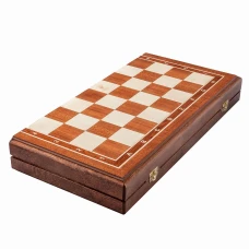 Шахматы Эндшпиль Махагон большие