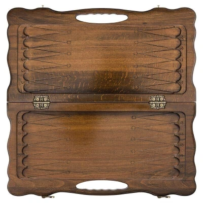 Нарды резные "Рыбак" 50, Haleyan