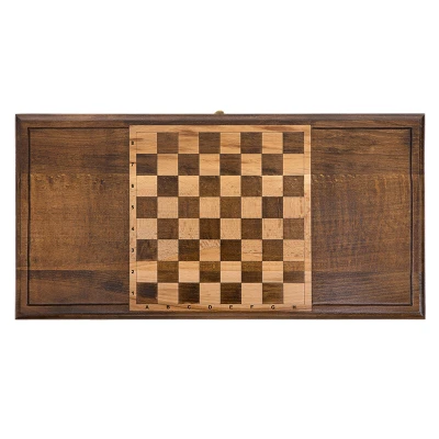 Нарды резные "Золотой узор 1" 30, Mirzoyan