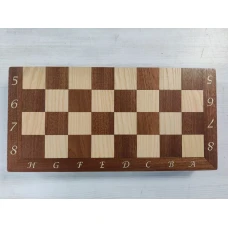 Шахматная доска Интарсия темная 41.5 см