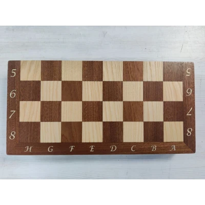 Шахматная доска Интарсия темная 41.5 см