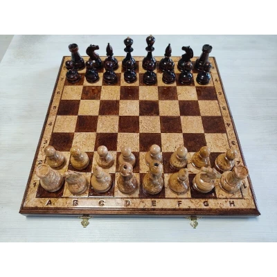 Шахматы Ренессанс карельская береза