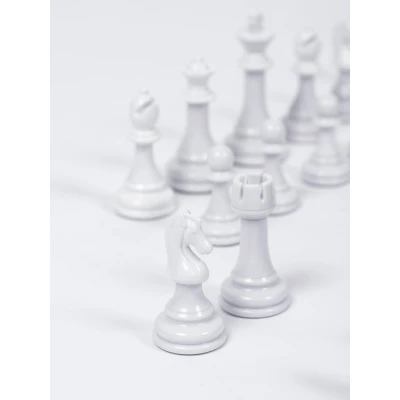 Шахматные фигуры Итальянский Дизайн черно белые