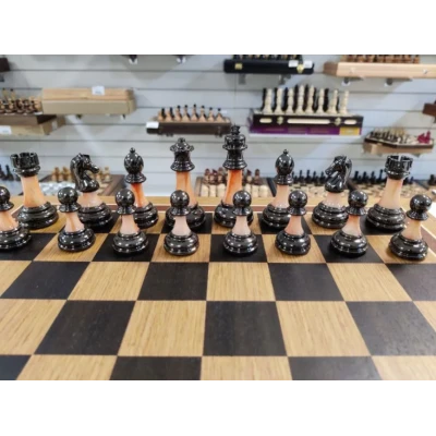 Шахматы подарочные Итальянский дизайн в ларце из дуба