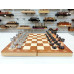 Шахматы Итальянский дизайн 41.5 см темные