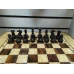 Шахматный Стол из Карельской березы Люкс