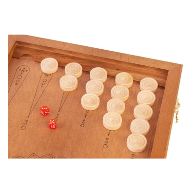 Нарды кожаные Кобра средние