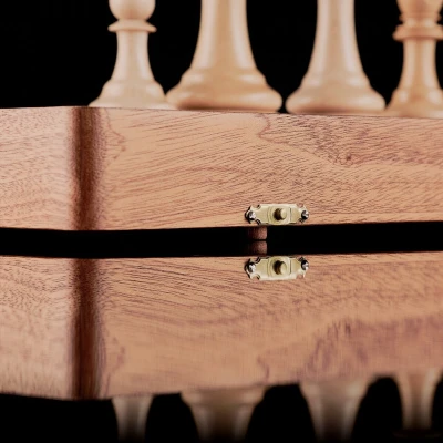 Шахматы Стаунтон коллекционный (складная доска)