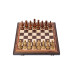 Шахматы подарочные из ореха с фигурами композит большие