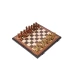 Шахматы подарочные из ореха с фигурами композит большие