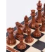 Шахматы подарочные Блиц из моренного дуба большие