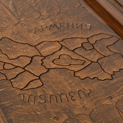 Нарды резные 2 Герба, Avetyan