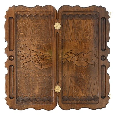 Нарды резные 2 Герба, Avetyan