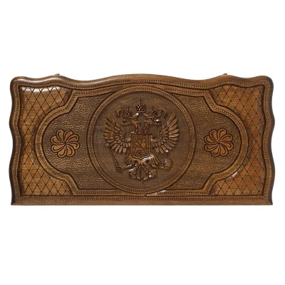 Нарды резные Герб РФ, Mirzoyan