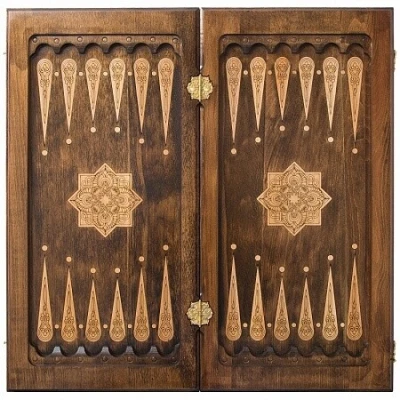 Нарды резные Золотой Узор 2, Mirzoyan