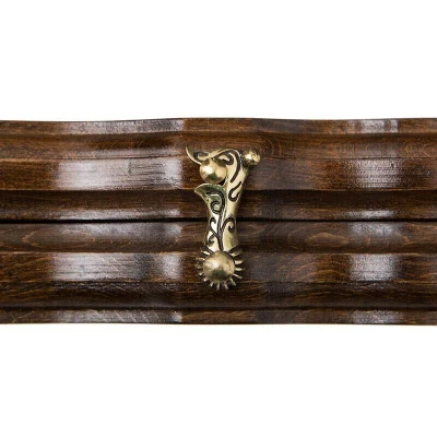 Нарды резные Бесконечность с ручкой малые, Haleyan