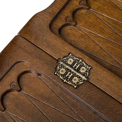 Нарды резные Эчмиадзин с ручкой средние, Haleyan