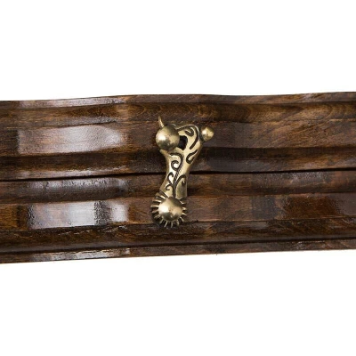 Нарды резные Корабль с ручкой средние, Haleyan