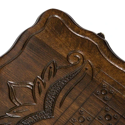 Нарды резные Корона с ручкой малые, Haleyan