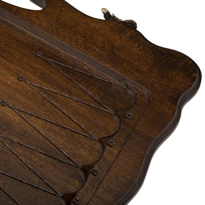 Нарды резные Корона с ручкой малые, Haleyan