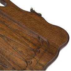 Нарды резные Медведь с ручкой средние, Haleyan